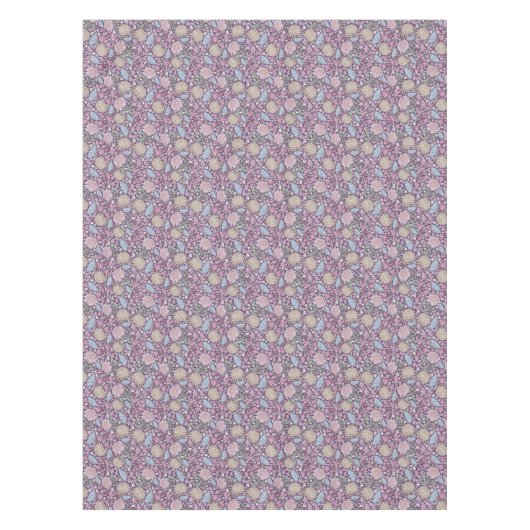 Moederdag Chrysanthemum-moeder in de lentetuin Jap Tafelkleed (Voorkant)