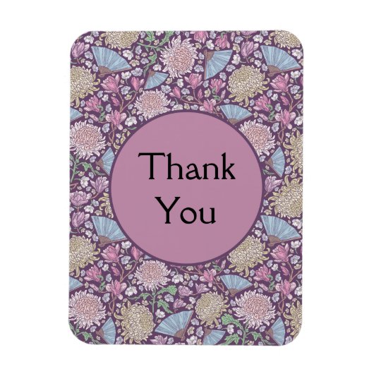 Moederdag Chrysanthemum Moederdag Japan Magneet (Verticaal)