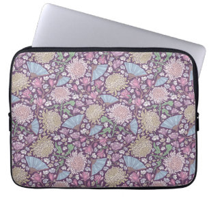 Moederdag Chrysanthemum Mum Japan Lentetuin Laptop Sleeve