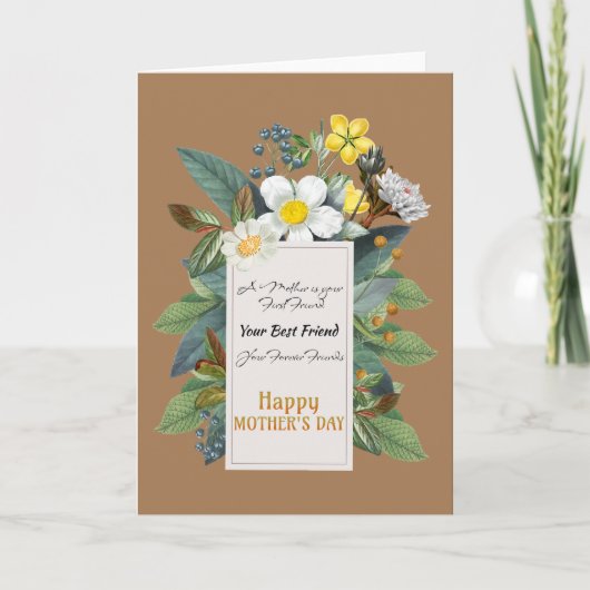 Moederdag Citaten Kaart (Voorkant)