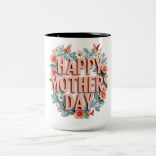 Moederdag Coffee Mugs Tweekleurige Koffiemok