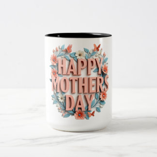 Moederdag Coffee Mugs Tweekleurige Koffiemok