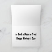 Moederdag Cool Dogs Wenskaart Kaart (Binnen)