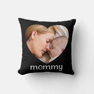 moederdag cute hart foto kussen