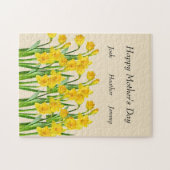 Moederdag Daffodil Puzzle Legpuzzel (Horizontaal)