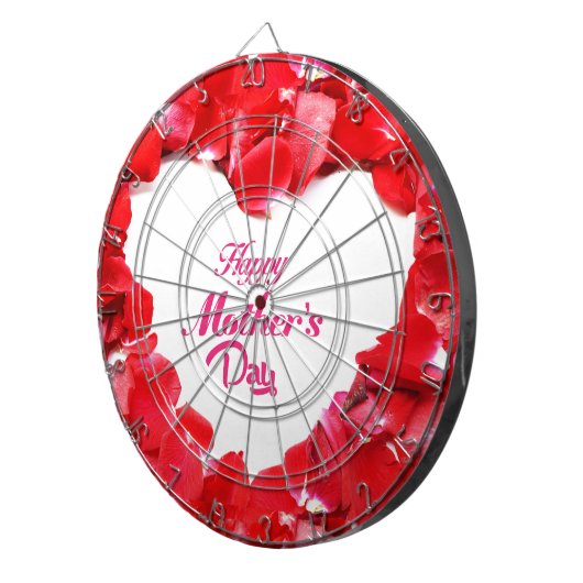 moederdag dartbord (Voorkant Rechts)