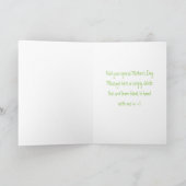 Moederdag - de Heldere Bloemen van de Pret Kaart (Binnen)