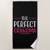 Moederdag - De Perfecte Oma Strandlaken (Voorkant)