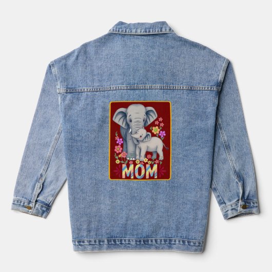 Moederdag Denim Jacket (Achterkant)
