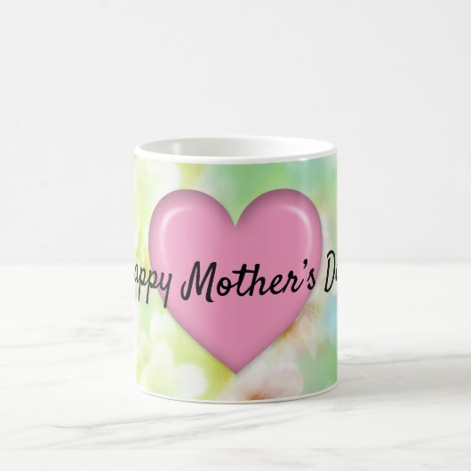 Moederdag Design Bloem Elegant Mok (Center)