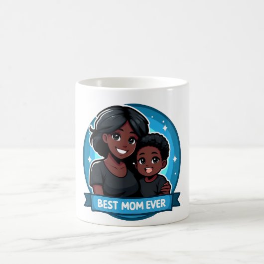 Moederdag - Een moeder en haar zoon Koffiemok (Center)