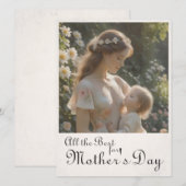 Moederdag - Een tedere tuin omhelzing (Voorkant / Achterkant)