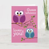 Moederdag - Eigenaars van Cute Kaart (Voorkant)