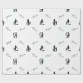 Moederdag | Elegant Gift Paper Cadeaupapier (Vlak)