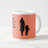 Moederdag Extra Grote Beker (Voorkant rechts)