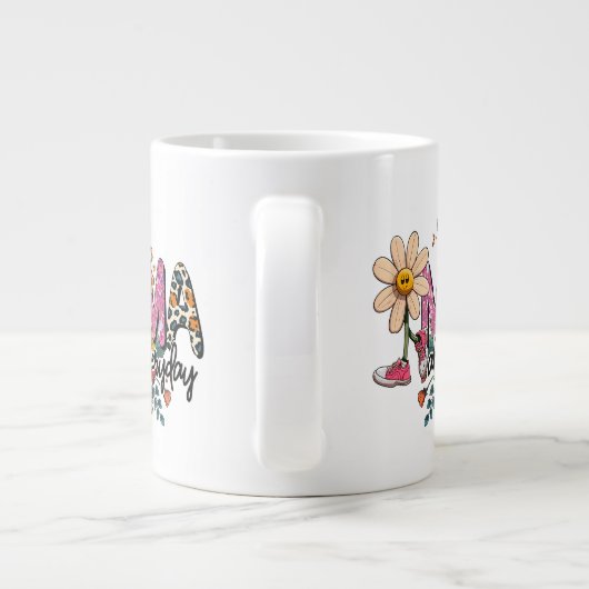 Moederdag Extra Grote Beker (Achterkant)