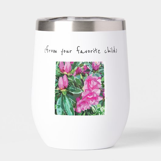 Moederdag Favoriete kinderwijn (Achterkant)