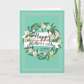 Moederdag favoriete kleur van mama kaart (Voorkant)