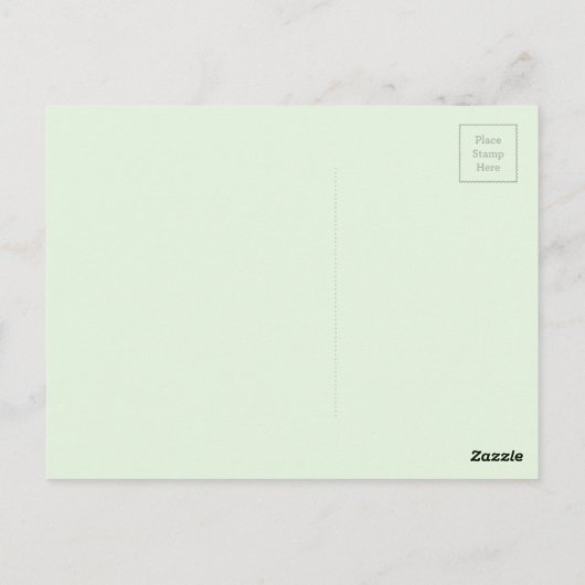 Moederdag -  fijn wit en rood tulp briefkaart (Achterkant)