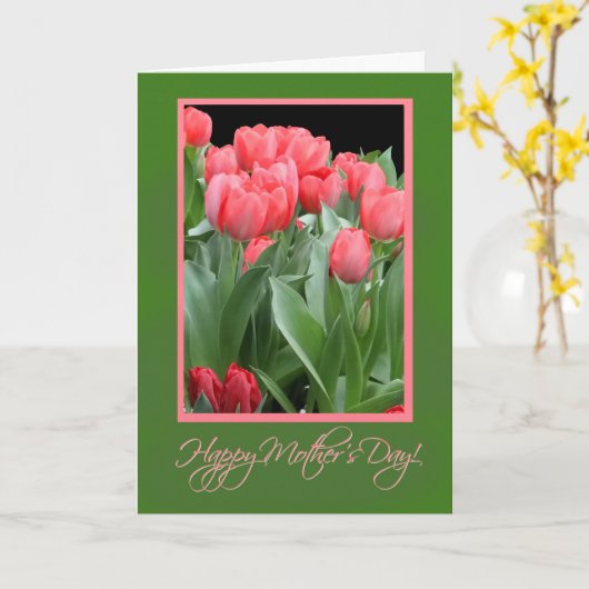 Moederdag Flowers Kaart (Gele Bloem)