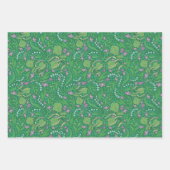 Moederdag Flowers Lily van de Valley Crocus Inpakpapier Vel (Voorkant 2)