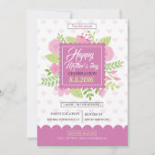 Moederdag Flyer Kaart (Voorkant)