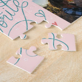 Moederdag Foto collage Favoriete mam Lettering Legpuzzel (Zijkant)