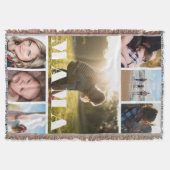 Moederdag Foto Collage Mama Deken (Voorkant)