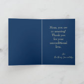 Moederdag foto in 80s stijl kaart (Binnen)