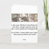 Moederdag foto - kaart (Achterkant)