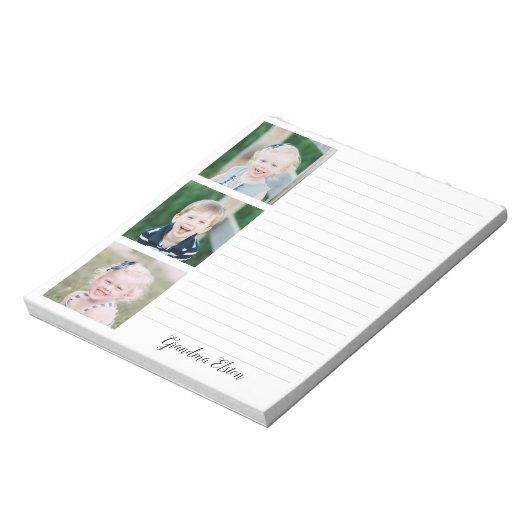 Moederdag Foto Notitieblok Gift, Grandma Notes (Gedraaid)