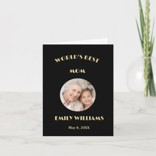 Moederdag foto personaliseren beste moeder ter wer kaart