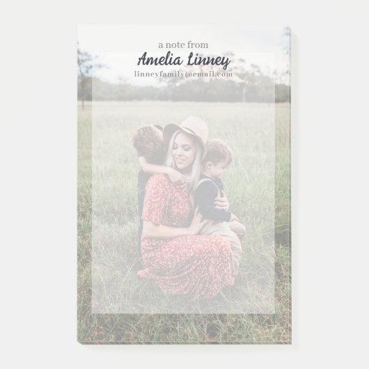 Moederdag Foto Post-it® Notes (Voorkant)