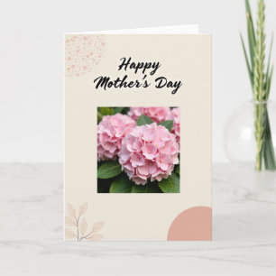 Moederdag Fotokaart met Bloemen Kaart