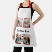 Moederdag foto's tonen collage voor moeder schort (Insitu)