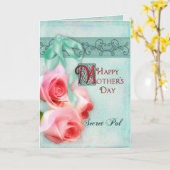 MOEDERDAG - GEHEIME VRIEND KAART (Gele Bloem)