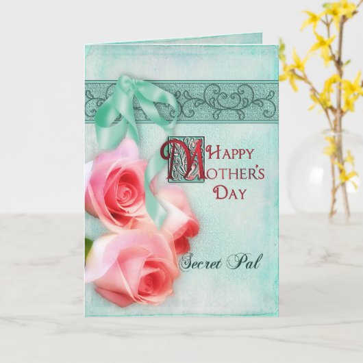 MOEDERDAG - GEHEIME VRIEND KAART (Gele Bloem)