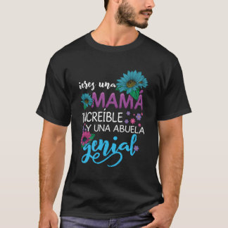 Moederdag Gepensioneerde grootmoeder Grote Mam En  T-shirt
