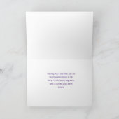 Moederdag Geweldige Neece met Glas Wijn Feestdagen Kaart (Binnen)