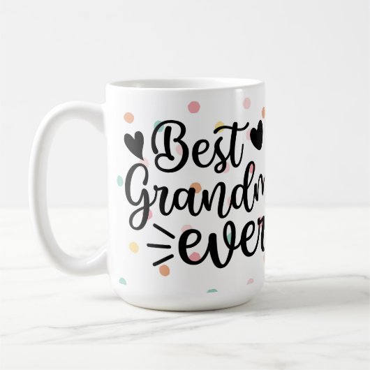 Moederdag Gift Best oma ooit Koffiemok (Links)