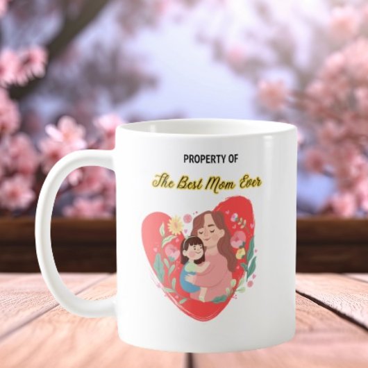 Moederdag Gift, bezit van de beste mam ooit Koffiemok