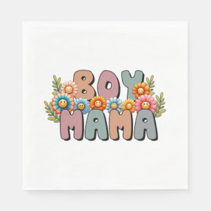 Moederdag Gift   Boy Mama Servet