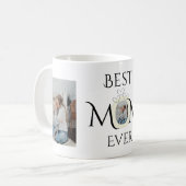 Moederdag Gift - gepersonaliseerd met foto Koffiemok (Voorkant links)