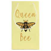 Moederdag Gift Gold Queen Bee Klein Cadeauzakje (Achterkant)