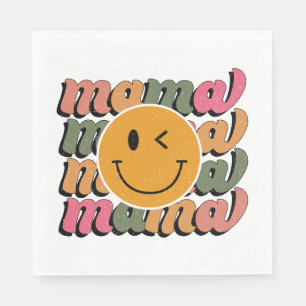 Moederdag Gift Happy Mama Servet