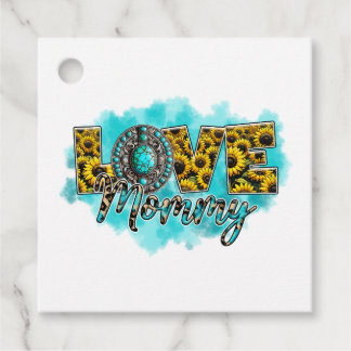 Moederdag Gift | Love Floral Mama Bedankjes Labels