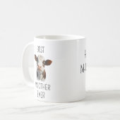 Moederdag Gift Ma Koe Lover Koffiemok (Voorkant links)