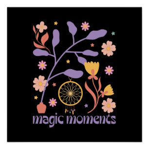 Moederdag Gift Magische momenten Perfect Poster
