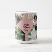 Moederdag Gift met aangepaste foto en bericht - Koffiemok (Center)