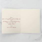 Moederdag Giraffe, Gefeliciteerd Moederdag  Kaart (Binnen)